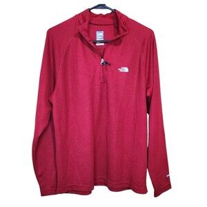 The North Face Flight Series Quarter Zip Jacket Bright Red
